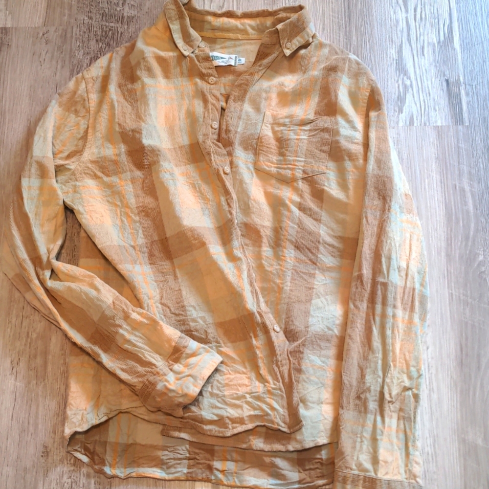 Men's long sleeve button up
